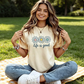 T-shirt graphique "Life is Good" avec motif de marguerite