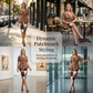 👗50% DE RÉDUCTION🎨Ensemble jupe crayon & top color-block – Taille cintrée, chic & parfait pour le bureau, dîners ou occasions spéciales – Polyvalent et élégant🔥