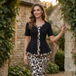 👗50% DE RÉDUCTION🎨Ensemble jupe crayon & top color-block – Taille cintrée, chic & parfait pour le bureau, dîners ou occasions spéciales – Polyvalent et élégant🔥