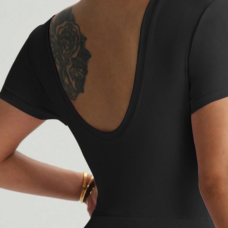 Robe-romper athlétique d'été pour femme