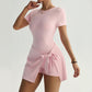 Robe-romper athlétique d'été pour femme