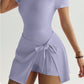 Robe-romper athlétique d'été pour femme