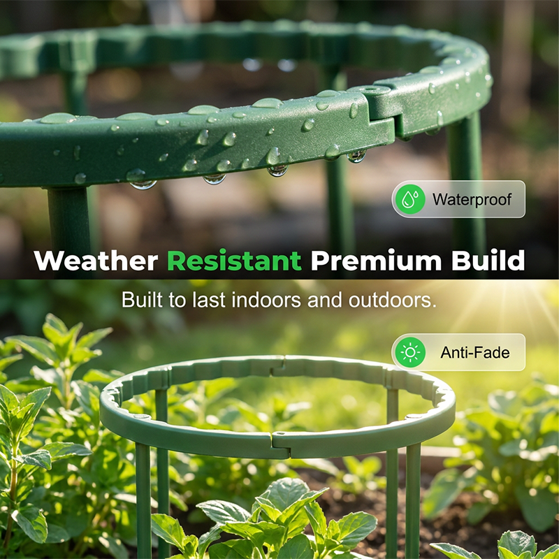 🌱 50% DE RÉDUCTION ! 🔗 Anneaux de Croissance Modulaires pour Plantes – Ajustables, réutilisables & parfaits pour tomates, fleurs ou plantes grimpantes 🍅