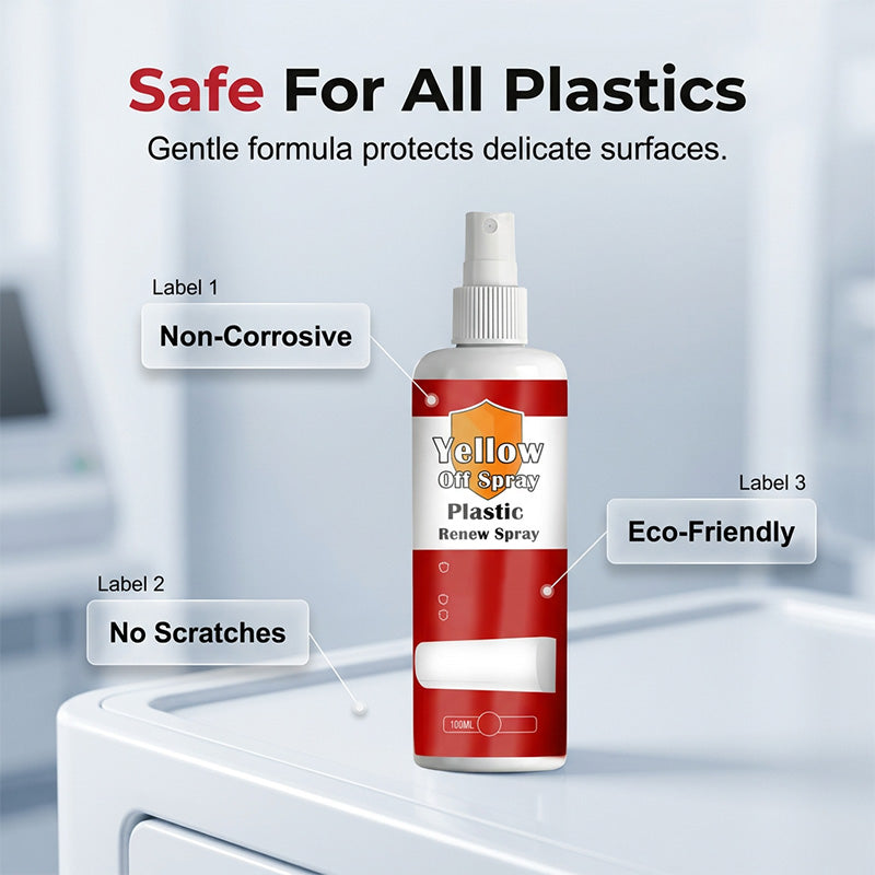 ✨PROMO LIMITÉE 50% DE RÉDUCTION✨Nettoyant Plastic Renew – Anti-Jaunissement, Rénovation Plastique✨