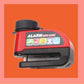 🔐Antivol Disque avec Alarme 110 dB 🚨 Alliage Aluminium, Étanche, Verrouillage Simple Pression, Capteur Intelligent ⚡