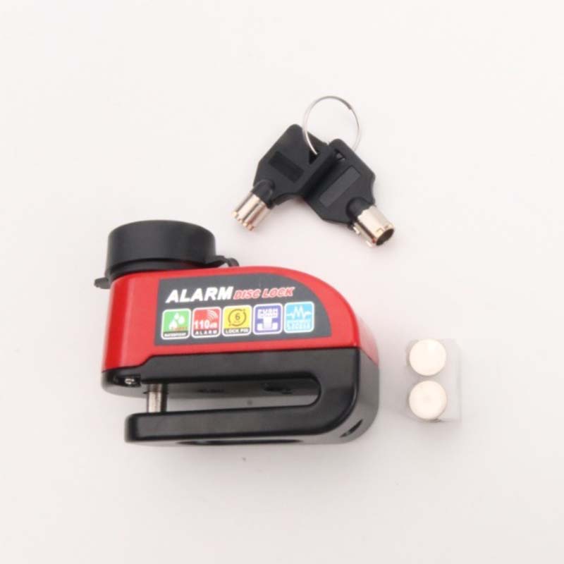 🔐Antivol Disque avec Alarme 110 dB 🚨 Alliage Aluminium, Étanche, Verrouillage Simple Pression, Capteur Intelligent ⚡