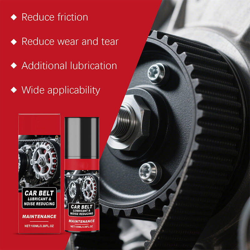 Spray lubrifiant multi-usages anti-bruit pour courroies de voiture