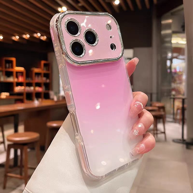 Coque de téléphone brillante à paillettes avec protection de l'appareil photo