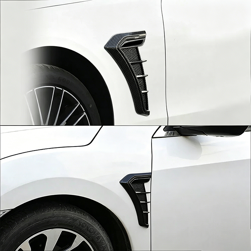 🏁 PROMO LIMITÉE 50% DE RÉDUCTION ! ✨ Autocollants Décoratifs Aile de Voiture – Style Sport, Masque-Rayures ✨