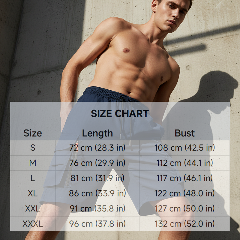 🩳OFFRE FLASH 50%✨Short Cargo Homme Séchage Rapide – Multipoches, Léger, Respirant, 7 Couleurs, Taille S-3XL, Parfait Randonnée & Quotidien🏃‍♂️