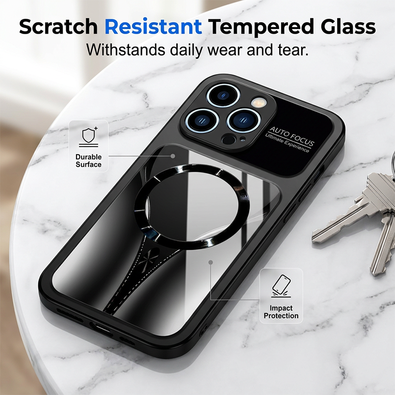📱 50% DE RÉDUCTION ✨ Coque téléphone verre trempé magnétique🧲
