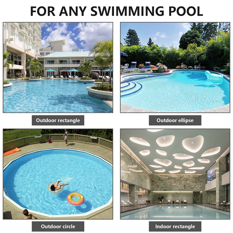 🤖 Robot nettoyeur de piscine sans fil 🌊 Haute aspiration & navigation intelligente – Démarrage simple pression, panier filtrant facile à retirer – piscine impeccable sans effort 🏊
