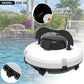 🤖 Robot nettoyeur de piscine sans fil 🌊 Haute aspiration & navigation intelligente – Démarrage simple pression, panier filtrant facile à retirer – piscine impeccable sans effort 🏊