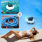 🤖 Robot nettoyeur de piscine sans fil 🌊 Haute aspiration & navigation intelligente – Démarrage simple pression, panier filtrant facile à retirer – piscine impeccable sans effort 🏊