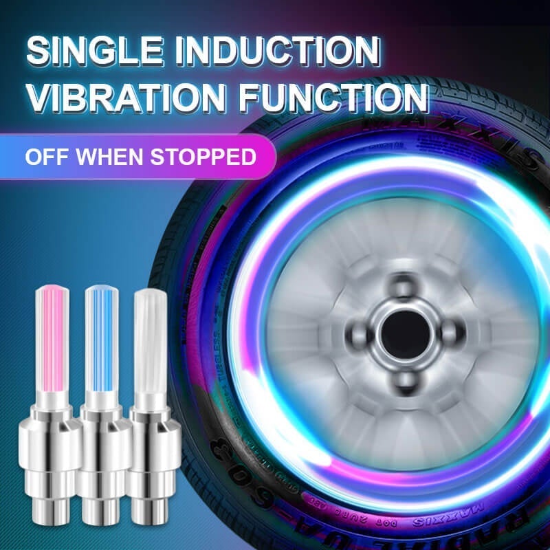 🚗 50% DE RÉDUCTION! 💡 Lumières roue LED – Multi‑modes, étanches & installation rapide ✨