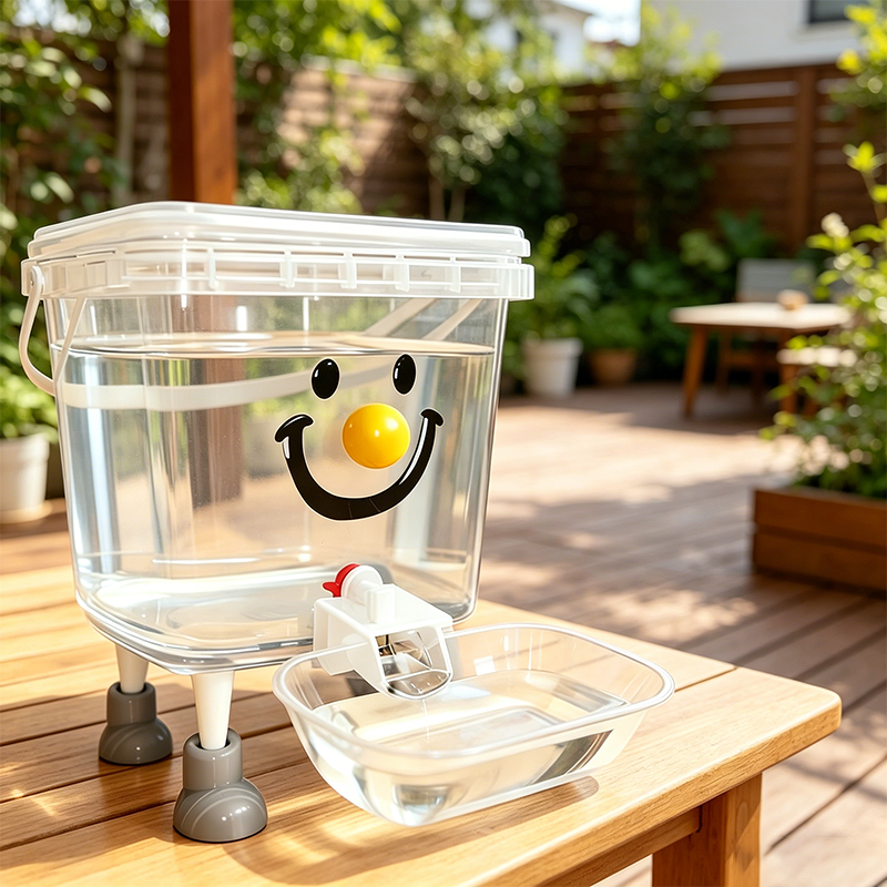 🐶50% DE RÉDUCTION✨Distributeur d’eau pour animaux – 3L/5L, gravité & facile à nettoyer – Eau fraîche à volonté, idéal pour chiens, chats ou plusieurs animaux💧
