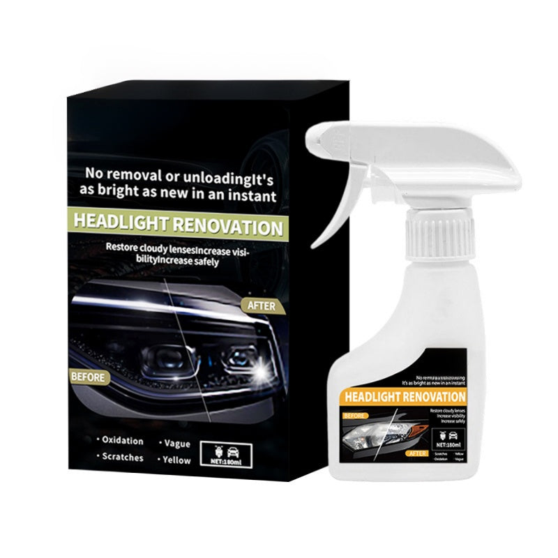 📢📢50% DE RÉDUCTION !! ⏰Spray rénovateur pour phares de voiture