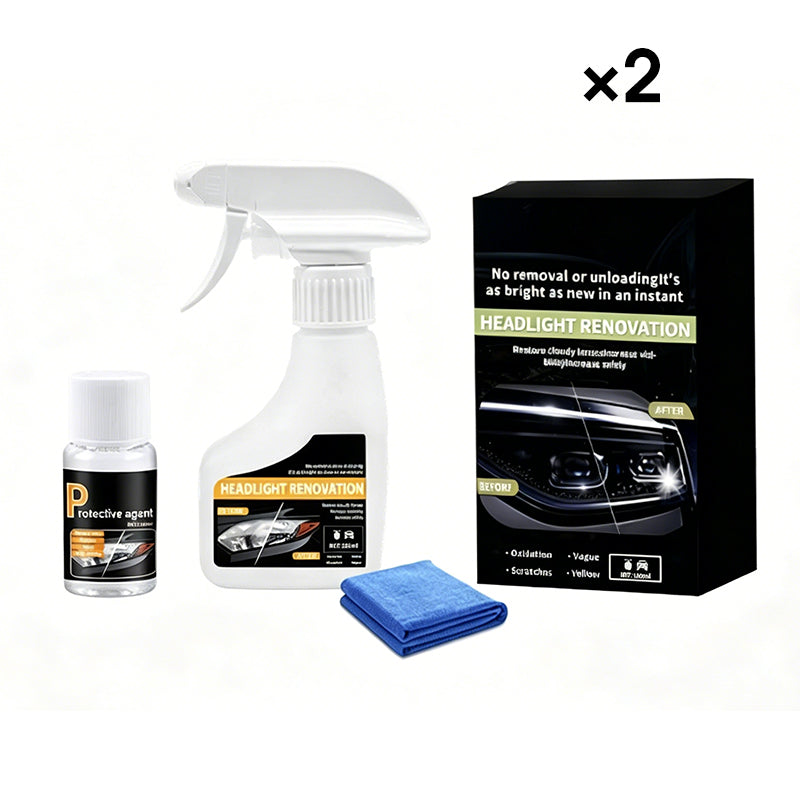 📢📢50% DE RÉDUCTION !! ⏰Spray rénovateur pour phares de voiture