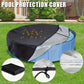 Housse Imperméable en Tissu Oxford 210D pour Piscine Hors-Sol