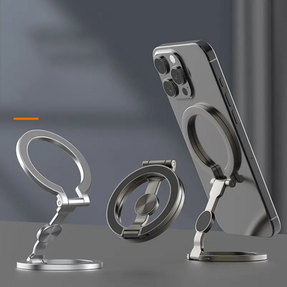 📢📢40 % DE RÉDUCTION !! ⏰Support de téléphone à anneau magnétique pliable