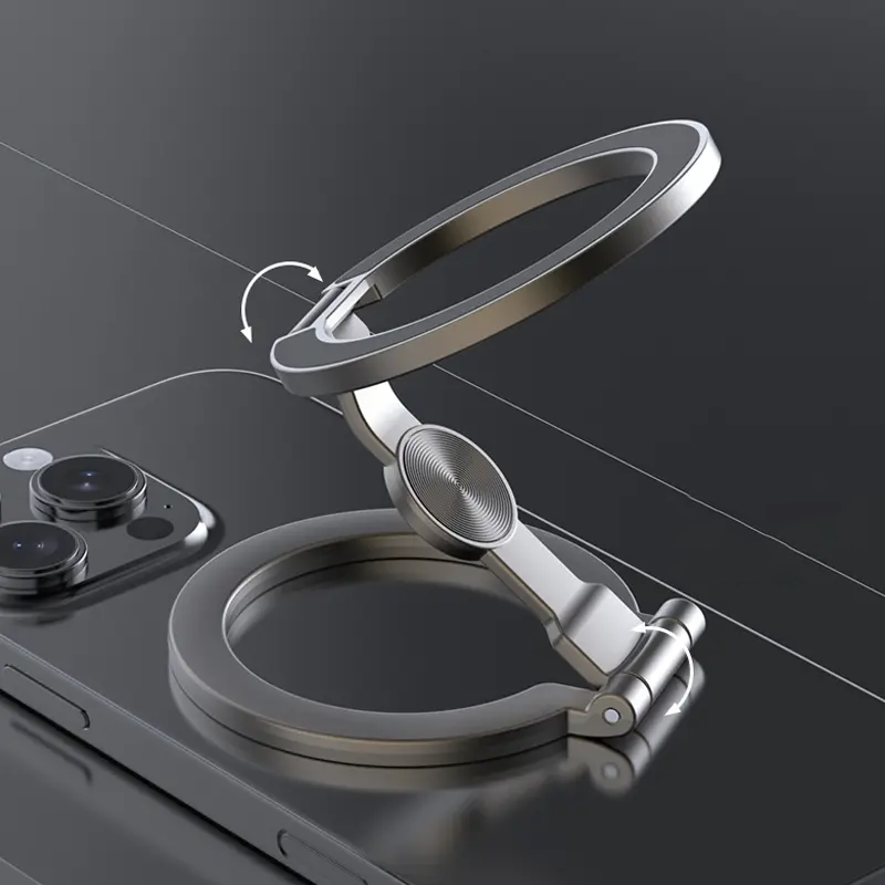 📢📢40 % DE RÉDUCTION !! ⏰Support de téléphone à anneau magnétique pliable