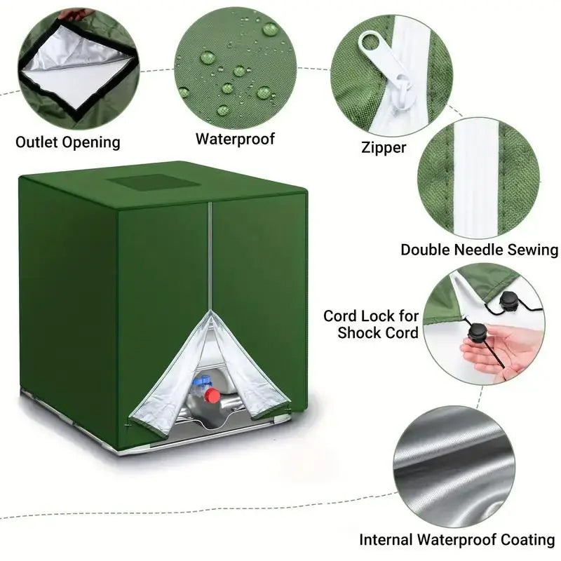 Housse imperméable pour IBC – usage extérieur
