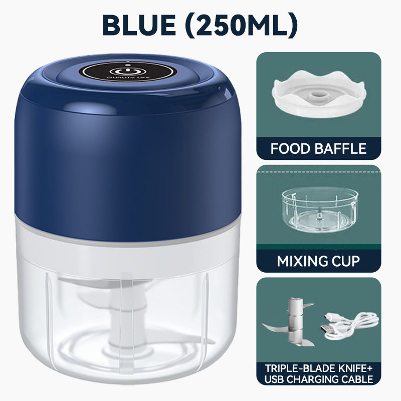 Hachoir électrique portable multifonction sans fil