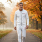 🧥 OFFRE À DURÉE LIMITÉE – 50 % DE RÉDUCTION ! ✨ Ensemble homme composé d'une veste zippée et d'un pantalon imprimés – Complet, doux, décontracté 🎨