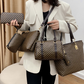 👜 Lot de 6 sacs✨ Cuir PU haut de gamme · Classique, résistant et facile à nettoyer🎒