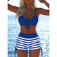📢Ensemble bikini pour femme💖Haut à cordons et shorty, différents modèles🩱Pour la plage et la piscine⏰