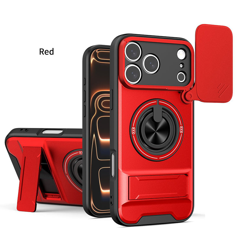 ⏳🔥 -50% COQUE 4 EN 1 iPhone cache caméra bague 360 aimantée support 5 coloris ✨