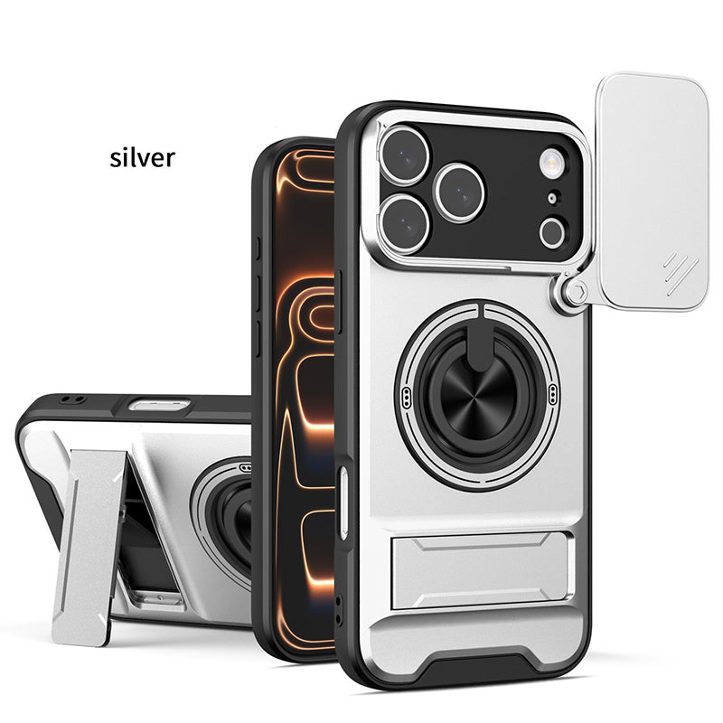 ⏳🔥 -50% COQUE 4 EN 1 iPhone cache caméra bague 360 aimantée support 5 coloris ✨