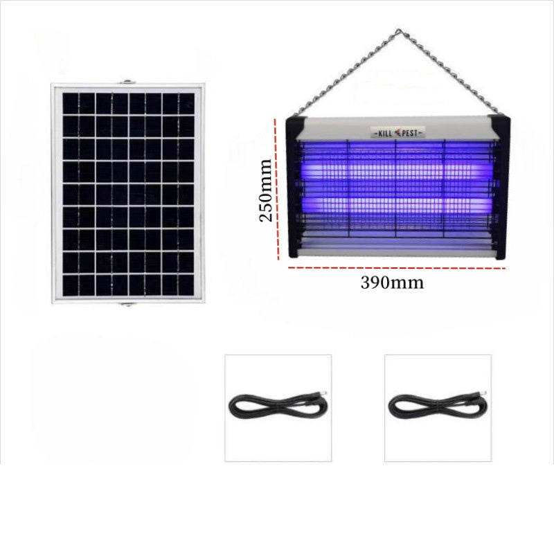 Destructeur d’insectes solaires haute puissance 3500 V pour l'intérieur et l'extérieur