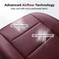 Breathable PU Leather Car Seat Cushion