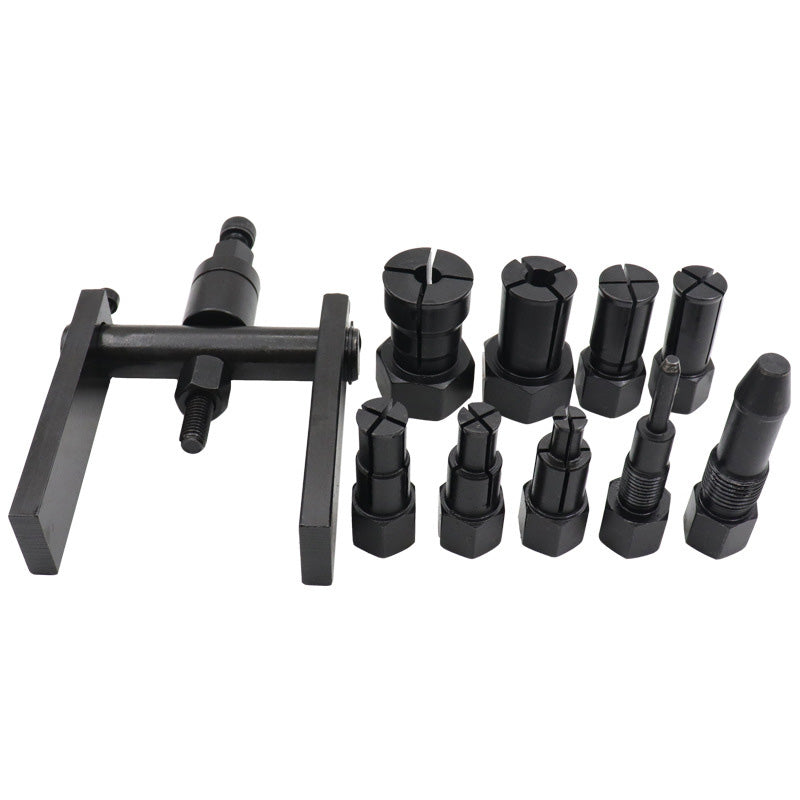 🔧 50% DE RÉDUCTION ⏰ Kit de 10 outils pour extraire les roulements de moto – Acier traité, usage polyvalent & étui de rangement – idéal pour atelier ou entretien à domicile 🏍️
