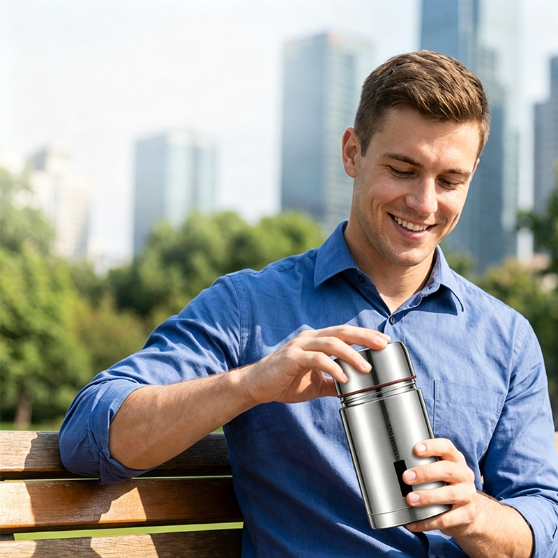 🍱 PROMO LIMITÉE 50% DE RÉDUCTION ! ✨ Thermos Acier Inoxydable 316 – Isolation Sous Vide, Étanche, Cuisson Thermique 🍜