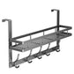 🚪 50 % DE RÉDUCTION EN CE MOMENT ! ⚡Crochets de porte avec panier – Construction robuste et résistante, installation sans perçage, capacité de charge jusqu'à 22 kg pour un rangement efficace à la maison✨