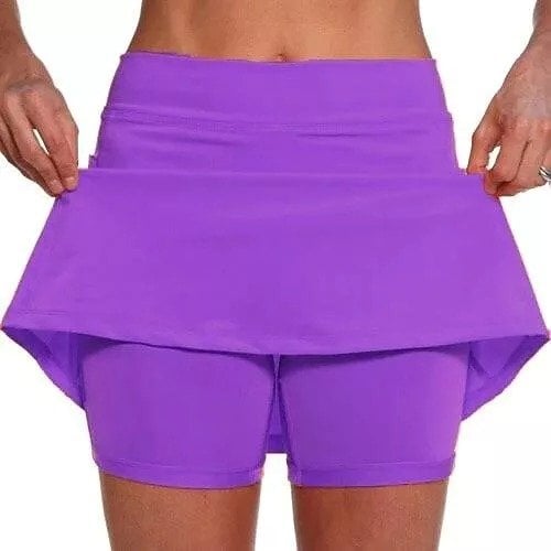 🌞 50%OFF TODAY ONLY! 🏃‍♀️ Anti-Chafing Active Skort ✨ Built-In Shorts, Ultra-Soft Comfort & Move Freely All Day