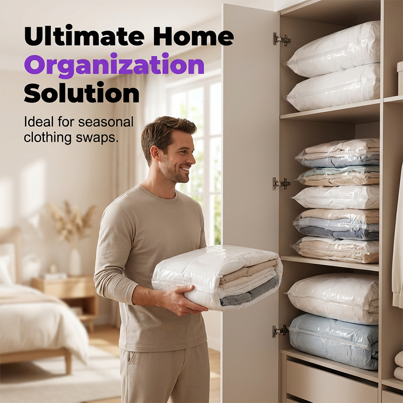 Sacs de rangement sous vide pour la maison
