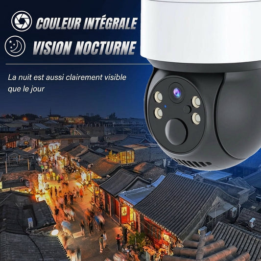 ☀️ 50% DE RÉDUCTION ! ✨ Caméra de Surveillance Solaire Extérieure – Autonome, 100% Sans Fil & Vision Nocturne – Idéale pour Jardin, Entrée ou Zone sans Électricité – Installation Facile 🌙🔒