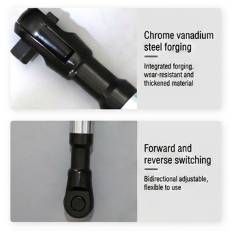 🛠️50% DE RÉDUCTION✨Clé à cliquet télescopique 2-en-1 – Chrome vanadium & double mode – Longueur ajustable, tête pivotante & prise renforcée – idéale pour mécanique ou bricolage🔩