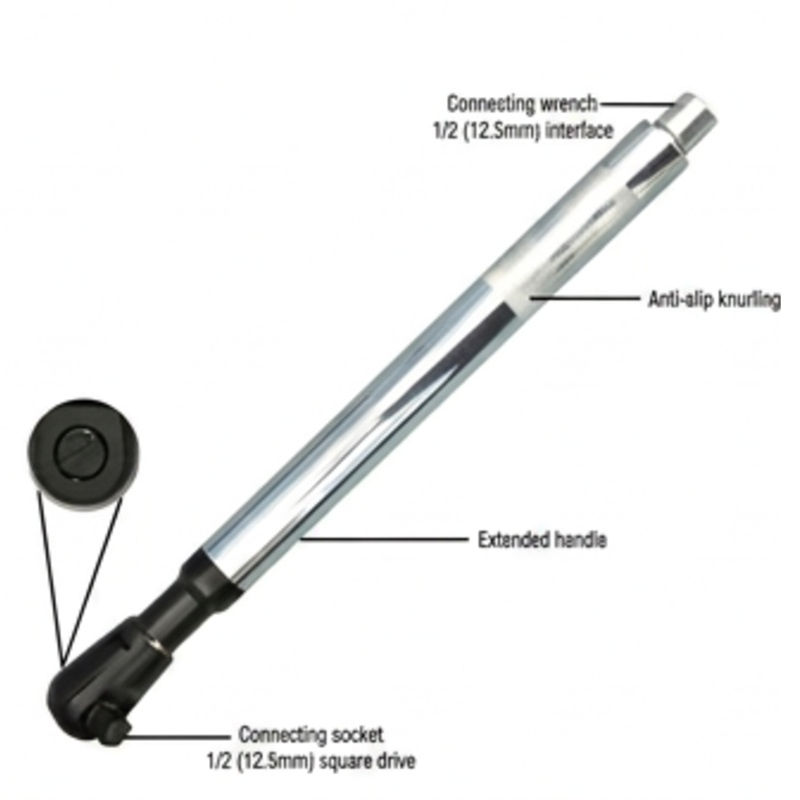 🛠️50% DE RÉDUCTION✨Clé à cliquet télescopique 2-en-1 – Chrome vanadium & double mode – Longueur ajustable, tête pivotante & prise renforcée – idéale pour mécanique ou bricolage🔩