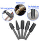 🔧 50% DE RÉDUCTION ⏰ Lot de 5 limes rotatives en acier pour Dremel – Meulage, ébavurage & élargissement – Pour métaux tendres, queue 6mm – kit polyvalent pour bricolage et précision ✨