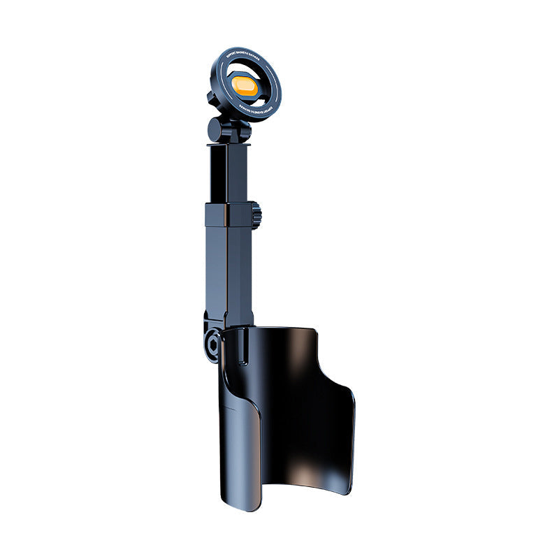 🥤Support pour téléphone à fixer sur le porte-gobelet de la voiture – orientable à 360°🧲