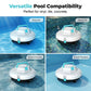 Robot de Piscine Sans Fil Intelligent à Aspiration Puissante