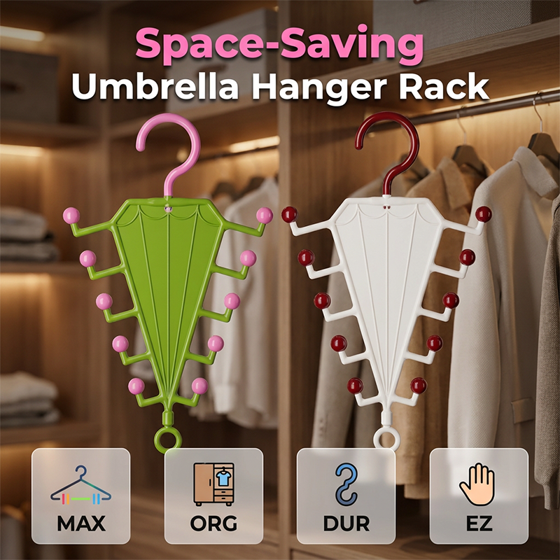 ✨Un acheté un offert 👔Rangement V‑shaped double face – Portant de rangement multifonction