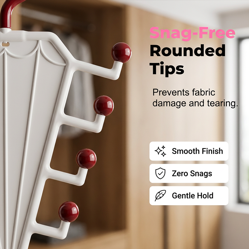 ✨Un acheté un offert 👔Rangement V‑shaped double face – Portant de rangement multifonction