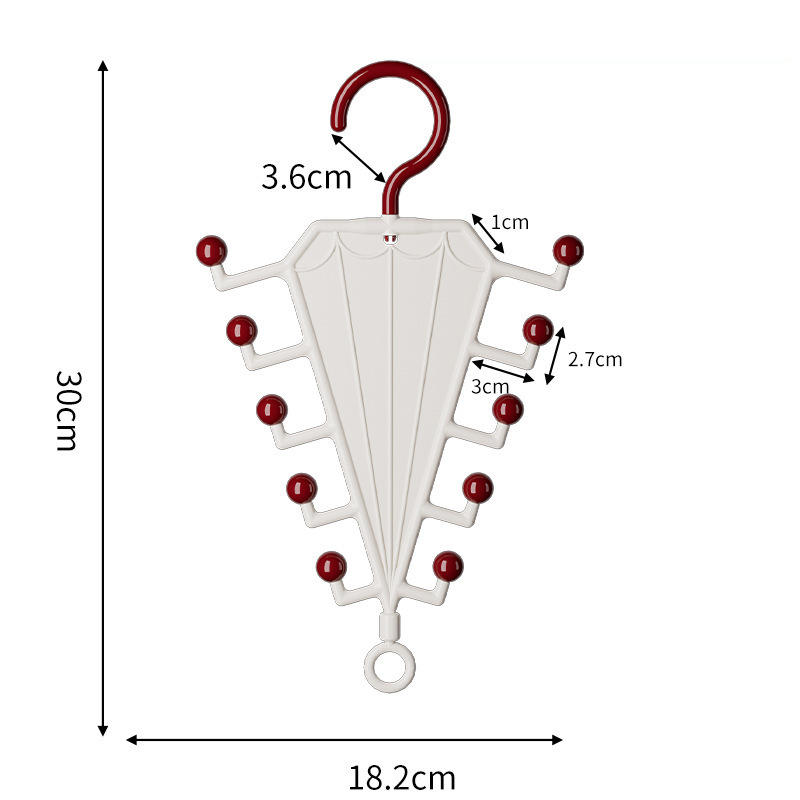 ✨Un acheté un offert 👔Rangement V‑shaped double face – Portant de rangement multifonction