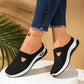 👟✨Chaussures décontractées en maille respirante pour femmes👩‍💼Sans lacets, dessus tricoté aéré, Chic et confortables pour le bureau, les courses ou les sorties du week-end 👜🌿🐾