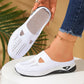 👟✨Chaussures décontractées en maille respirante pour femmes👩‍💼Sans lacets, dessus tricoté aéré, Chic et confortables pour le bureau, les courses ou les sorties du week-end 👜🌿🐾